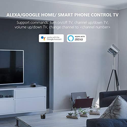 BroadLink RM4 Mini IR Universal Remote Control Wi-Fi Smart Hub for TV, Air Conditioner, STB