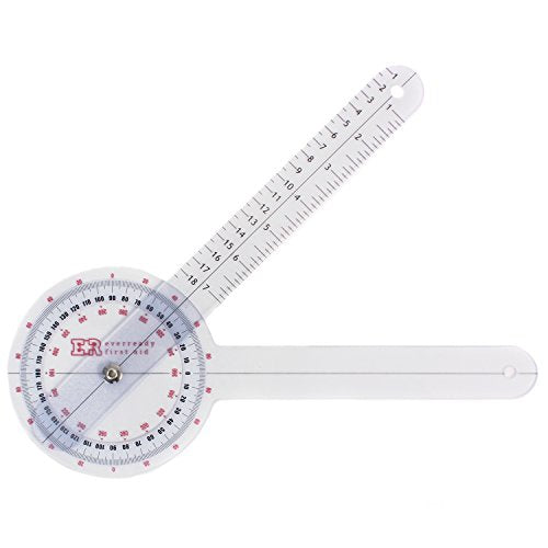 Ever Ready First Aid 12" Goniometer 360° ISOM – Variation 1