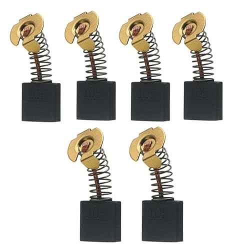 6 Pack Carbon Brush Compatible With Fits Chop Saw Brush Set N039389 622437-00 N408735 D28700 D28715 GR871