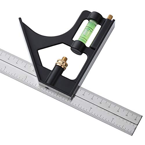 Mr. Pen 12" Combination Square – Heavy Duty Carpentry Tool, Black