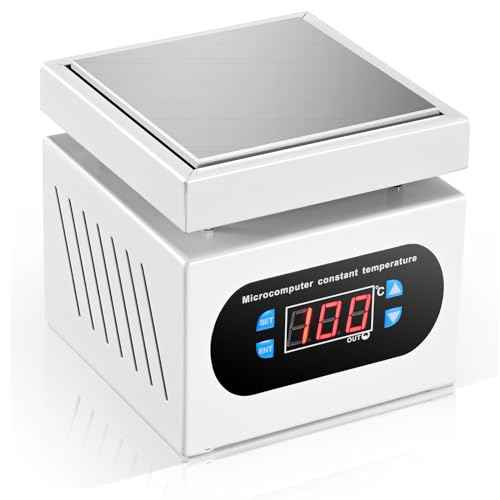 110V 350W Soldering Hot Plate LED Microcomputer Electric Preheat Soldering Station Welder Hot Plate Rework Heater Lab 100X100mm Plate