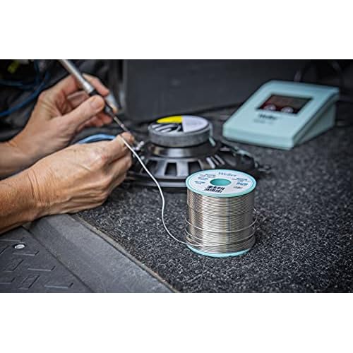 Weller WSW SnPb (T0051403199) Solder Wire, Dia: 0.8 mm / 0.039 in, Wt: 100 g / 3.527 oz, Alloy Sn60Pb40, Flux content 2.2%