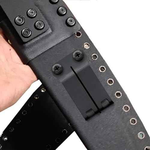 Metal Belt Clips for Kydex Knife Sheath, Pocket Belt Clips Kydex IWB/IWB Holster Clip Kit, Belt Knives Holster Clips Mounting Hardware Replacement Outdoor Knife Accessories
