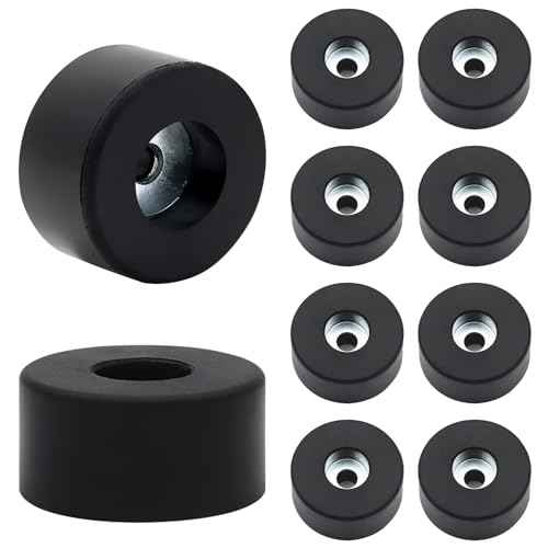 10PCS 192310GS Air Compressor Rubber Feet, Anti Vibration Isolator Mount for Coleman Powermate, Sanborn 094-0026, E106661, Generators & Pressure Washers