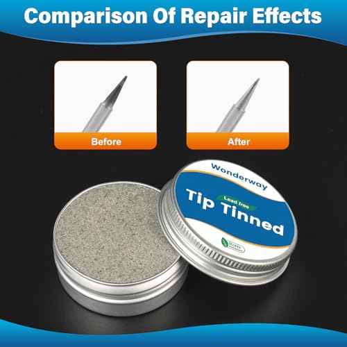 Tip Tinner For Soldering Iron Tip Cleaning, Supplied By Wonderway