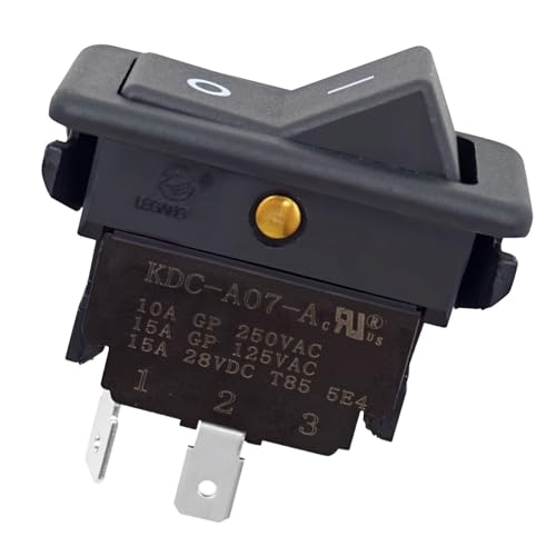 Replace 5140058-09 Vacuum Switch Fit for DeWalt DCV580 DCV581H DC500 DC500K DC020, Vacuum Cleaner Toggle Power Switch ON-Off