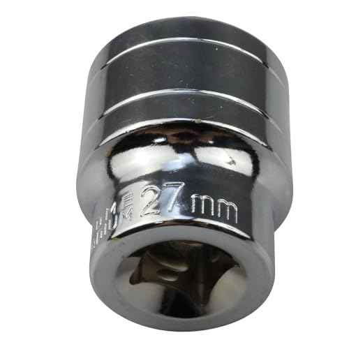 1-1/16 Inch Water Heater Element Socket Wrench, 6-Point Design with 1/2-Inch Drive fit for Magnesium Rods on RV, Camper Travel or Trailers, Ideal for Removing and Replacing Heater Elements