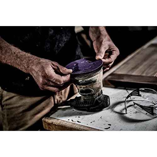 3M Ultra Durable 5 inch Power Sanding Discs, Universal Hole, 320 Grit, 10/Pack