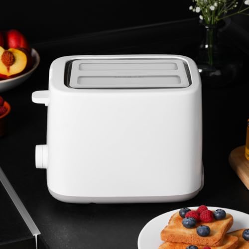 Cabilock Silicone Toaster Cover for Long Slot & Bread Maker - Grey, 27.4x10.4cm