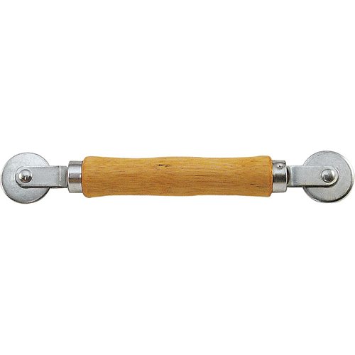 Prime-Line P 7505 Screen Rolling Tool – A Must Have Tool for Installing Window and Door Screens – Spline Roller with Wood Handle and Steel Wheels – Durable and Easy to Use (Single Pack)