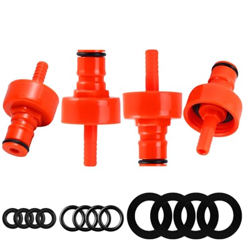 Dbgogo Carbonation Cap 4 Pack for PET Bottle Filler - Soda & Beer