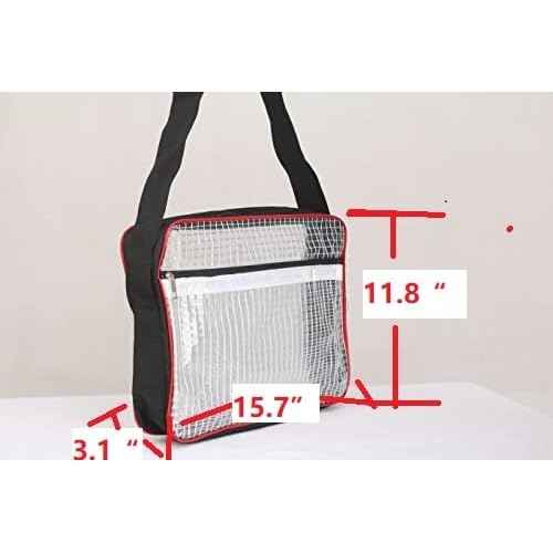 ESD 15.7"L x 3.1"W x 11.8"H anti-static cleanroom clear engineer bag for engineer store tool or computer working in clean room