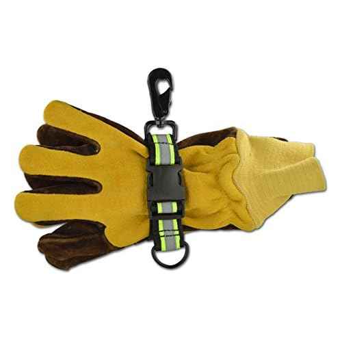 Lightning X Heavy-Duty Ballistic Nylon Glove Strap, Adjustable Size, Reflective Tape for Quick Access (Ideal for Firefighters, EMTs, Construction and Mechanics)