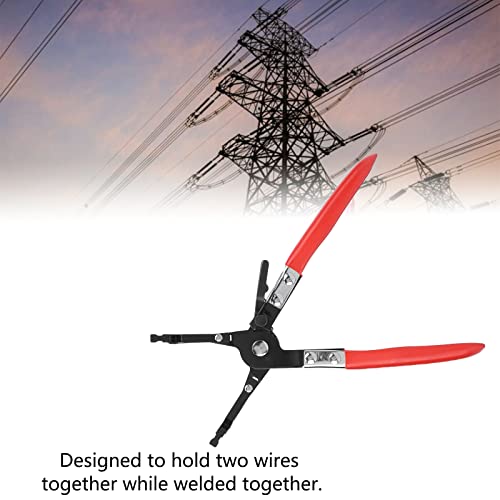 Watris Veiyi Soldering Plier, Metal Wire Welding Clamp, Pick Up Aid Plier, Soldering Wire Holder Clamp Tool, Automobile Fixing Tool