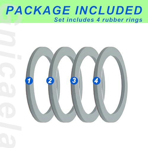Oster Blender Gasket Replacement 4-Pack – Rubber O-Rings Seal Rings