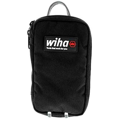 Wiha 91472 Cordura Utility Organizer Zipper Tool Pouch