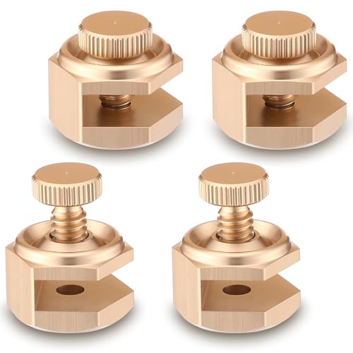 Ceoighe 4 Pack Stair Gauge Set – Gold Framing Square Measurement Tools