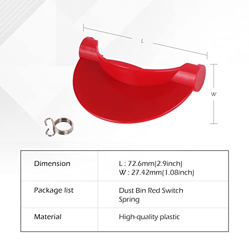 Upgraded Dust Bin Trigger Switch Compatible with Dyson V10 V11 V15 Gen5 Vacuum Cleaner, Release Bin Handle/Dirt Cup Opening Handle/Dust Box Opeaning Switch Button Replacement Parts