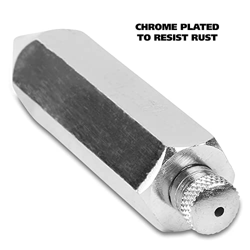 GreatNeck 8oz Plumb Bob for Vertical Alignment, Hexagon Bob, Steel