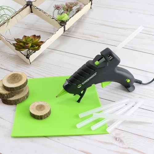 Surebonder DT-100 Mini Size Hot Glue Sticks for Mini Glue Guns 0.27 in. Diameter, 4 in. Length - All Purpose, All Temperature - Great for DIY, Arts, and Crafting - 100 Pack, Clear