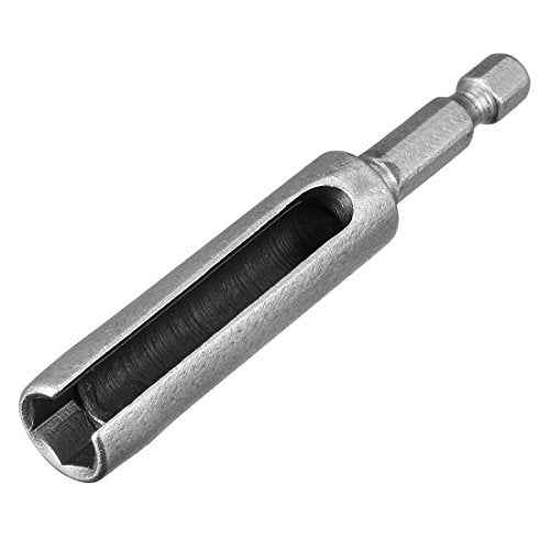 uxcell 10mm Nut Driver, 1/4" Quick-Change Hex Shank Slotted Drill Bit Socket Wrench Tool, 4 Inch Length
