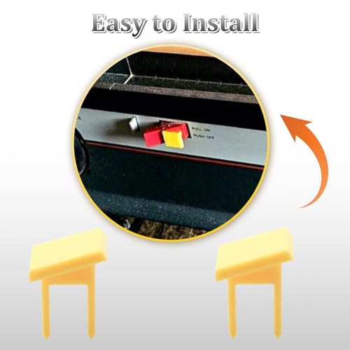 22256 Square Safety Switch Keys for Sears Craftsman Table Saw,Sander,Band Saw,Drill Press Power Tools,4 pcs