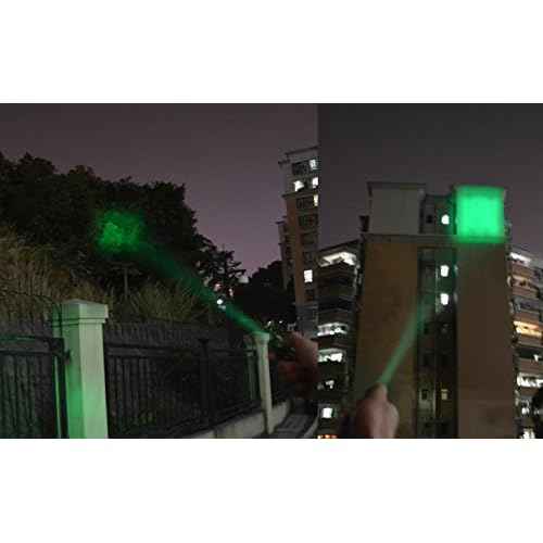 Scalable LED Long Range Green Beam Flashlight, 3 Mode Green LED Flashlight Torch for Night Detection & Greenhouse