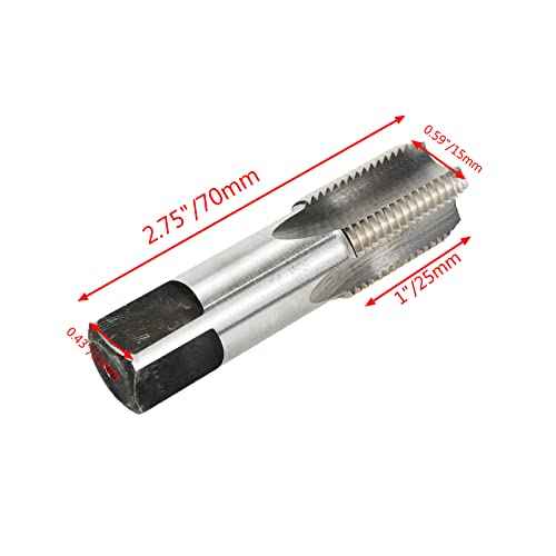 Pipe Thread Tap G1/2-14 BSP 55 Degree 4 Straight Flutes Pipe Tap