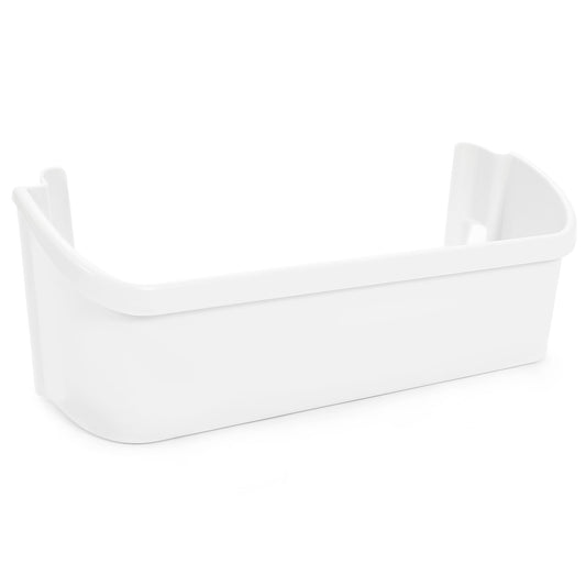 HECASA 240323001 Refrigerator Door Shelf Compatible with Frigidaire Kenmore Refrigerator Door Bin Replacement for 240323007, 890954, EA429724, PS429724 only 1PC - White