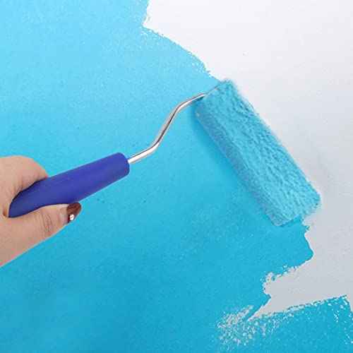 Paint Roller Kit, 9pcs Home Painting Supplies - Paint Brush, Paint Tray, Painting Tools, Roller and Paint Brushes, Durable Wall Painting Kit for Painting Walls, Cabinet, Touch up