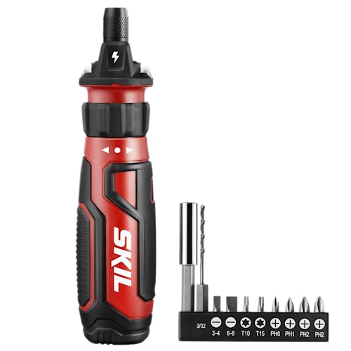 Skil 4V Rechargeable Cordless Screwdriver with Circuit Sensor Technology - One Size