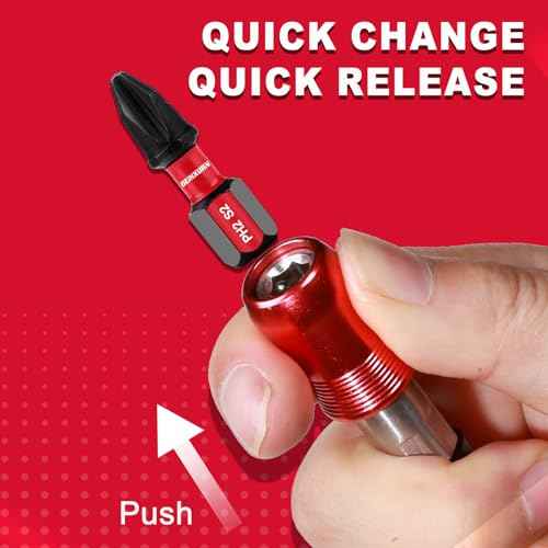 12Inches Flexible Drill Bit Extension Screwdriver Bit Holders, 1PACK Flex Shaft Extension Socket Bit Holder Hex Shank Quick-Change Drill Bit Guide