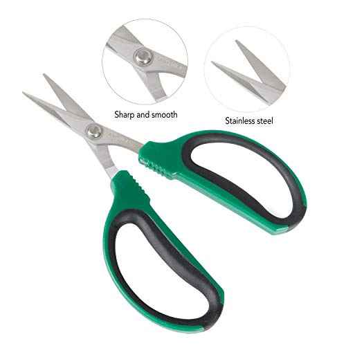 SKINNYBUNNY Bonsai Shears with 40mm Durable Stainless Steel Blades, Precise Trimming and Pruning, Garden Scissors Ideal in Flowers and Bonsai Trees