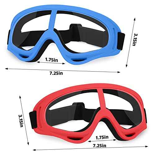 Protective Goggles, Safety Glasses Eyewear Compatible with Nerf Guns for Game Battle