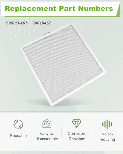ULXIOM S99010467 11.5 x 11.5 Range Hood Filter for Broan BXT1/NuTone AR1 – Aluminum, 1 Pack