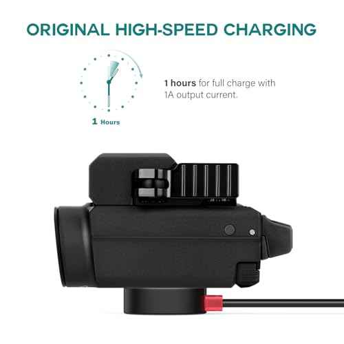 TUSITA MCC S Magnetic Charging Cable Only Compatible with Olight Flashlight Baldr RL Mini S BL, PL-Mini 1 2 - Special,100cm