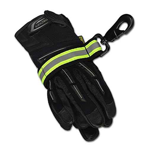 Lightning X Heavy-Duty Firefighter Turnout Gear Glove Strap w/ Reflective