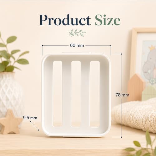 Diaper Pail Filter Holder Replacement 3-Pack for Diaper Genie Complete