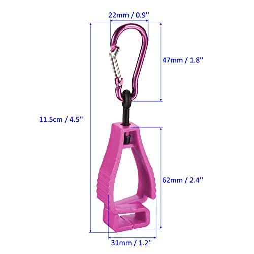 Glove Clips - Grabber Clip Holder Gloves Keeper Clamp Grabber Catcher Apply to Worker Construction Belts Helmet