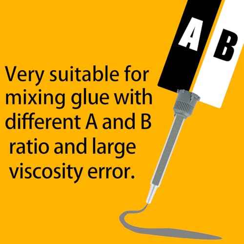 20 PCS Epoxy Mixing Nozzle Adhesive Mixing Nozzle Tip for Resin Adhesive Cartridges 50ml (1:1 & 2:1 Ratio)