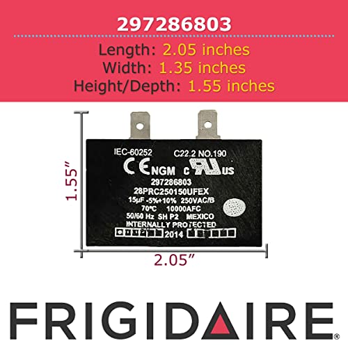 Frigidaire Bearing-Hinge OEM 297286803 for Refrigerator & Freezer Door