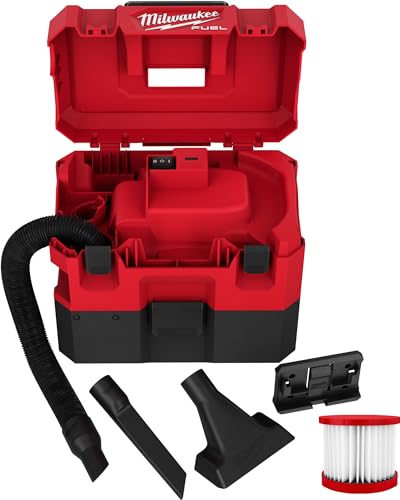 Milwaukee M12 Fuel 1.6 Gallon Wet/Dry Vacuum Cleaner 3-in-1 Tool