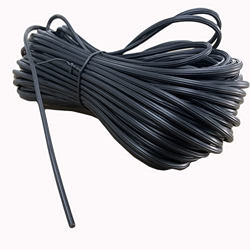 FLYZZZ Screen Spline 0.125 Inch (1/8 Inch), 100 Ft for Narrow Grooves — Not for Standard Windows