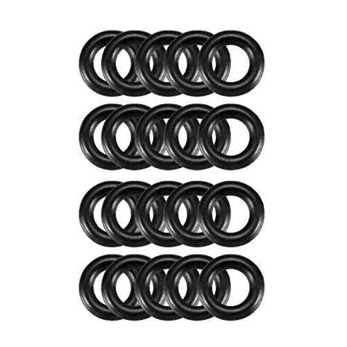 uxcell Nitrile Rubber O-Rings 8.5mm OD 4.5mm ID 2mm Width, Metric Sealing Gasket, Pack of 20