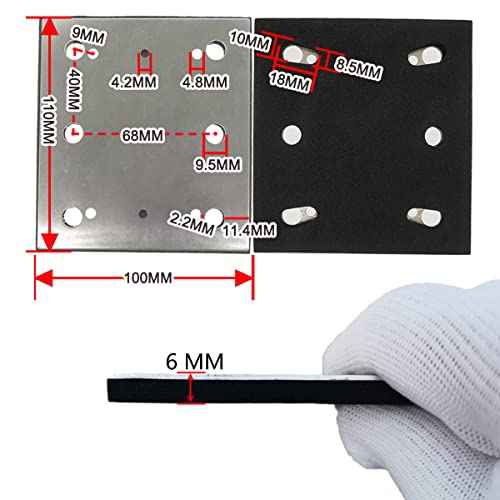 1/4 Sheet Replacement Pad for BO4556 Sander, Square Sander Pad (1 Pack)