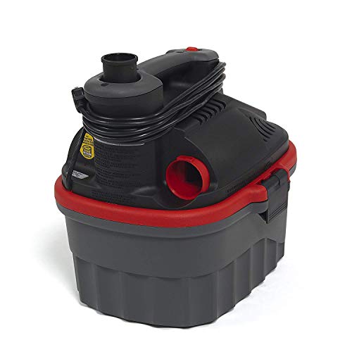 RIDGID 50313 Model 4000RV 4-Gallon Portable Wet and Dry Vacuum Cleaner - Compact, 5.0 Peak-HP