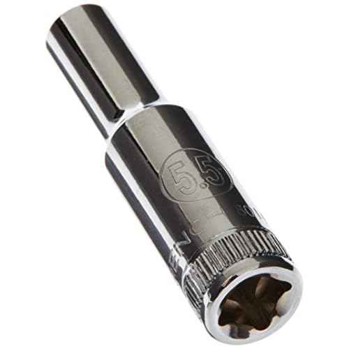 GEARWRENCH 1/4" Drive Deep Metric Socket 5.5mm, 6 Point - 80140