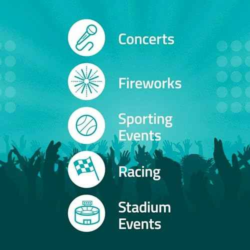 3M Disposable Earplugs Events & Concerts, 4 Pairs (8 Total Plugs), Noise Reduction Rating (NRR) 32 dB, Good Fit, Stays Put, Soft & Smooth Ear Plug Design, Easy To Insert & Remove (EPEC-4BC-SIOC)