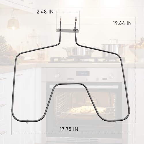 WB44T10010 Oven Bake Element Replacement for GE, Kenmore — 9119xxx Compatible