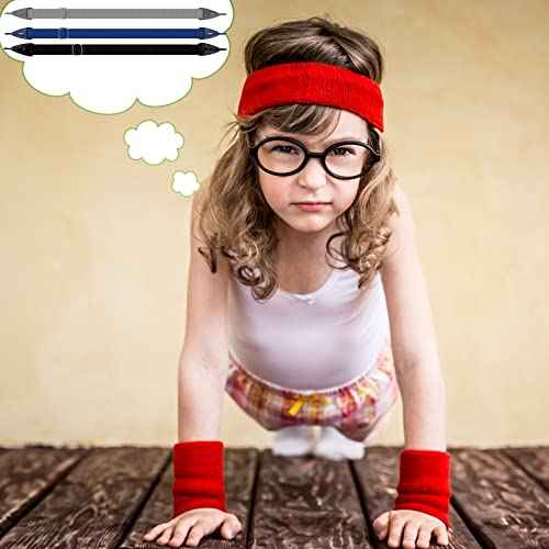 Oudain 6 Pack Kids Glasses Strap Adjustable Sunglasses Lanyard Eyeglass Holder Strap Around Neck Eyeglass Band for Sports(Simple Color)